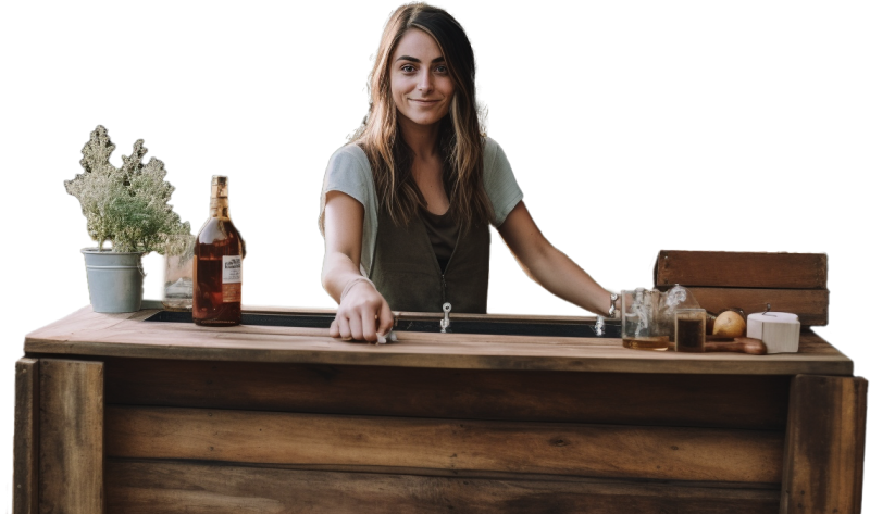 Hire Professional Bartenders. Mobile Bartenders for Hire.