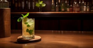 event bartending service. mojito cocktail